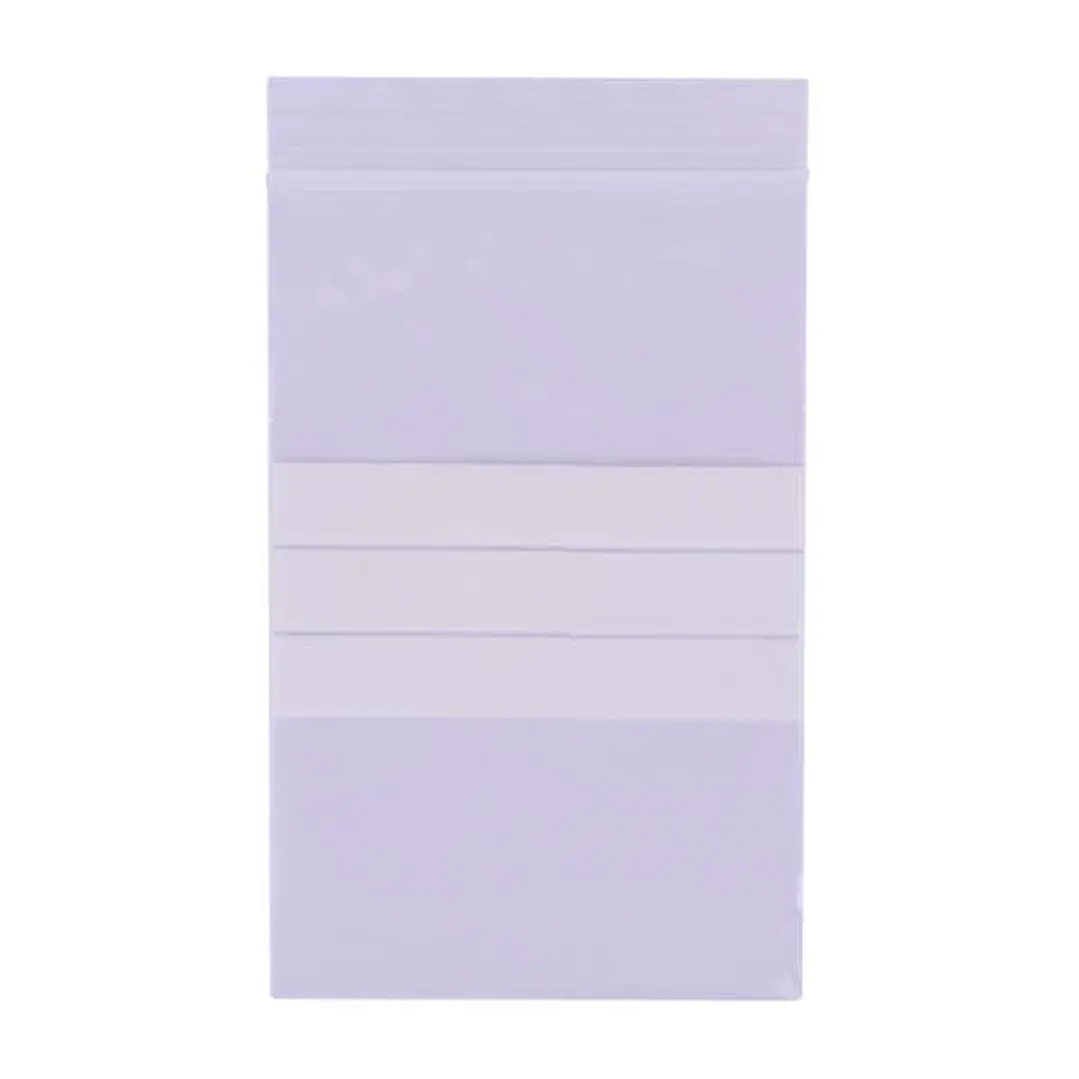 Apli Bolsas con Zip Auto Cierre Transparentes - 80 x 120mm - Material LDPE - Cierre Seguro y Facil Manipulacion - Aptas para Uso Alimenticio - Perfect 1