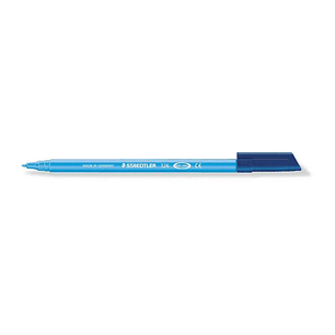 Staedtler Noris 326 Rotulador de Punta Fina - Trazo 1mm Aprox - Tina Base de Agua - Color Azul Claro