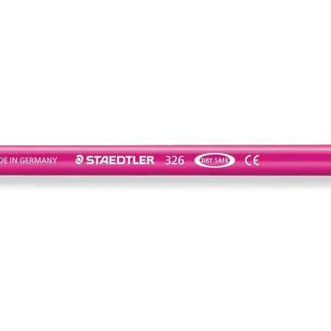 Staedtler Noris 326 Rotulador de Punta Fina - Trazo 1mm Aprox - Tina Base de Agua - Color Magenta 1