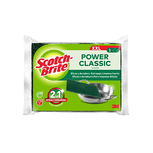 Scotch-Brite Classic Estropajo de Cocina XL - Color Verde Oscuro
