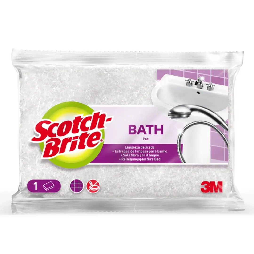 Scotch-Brite Estropajo para Aseo - Color Blanco 1
