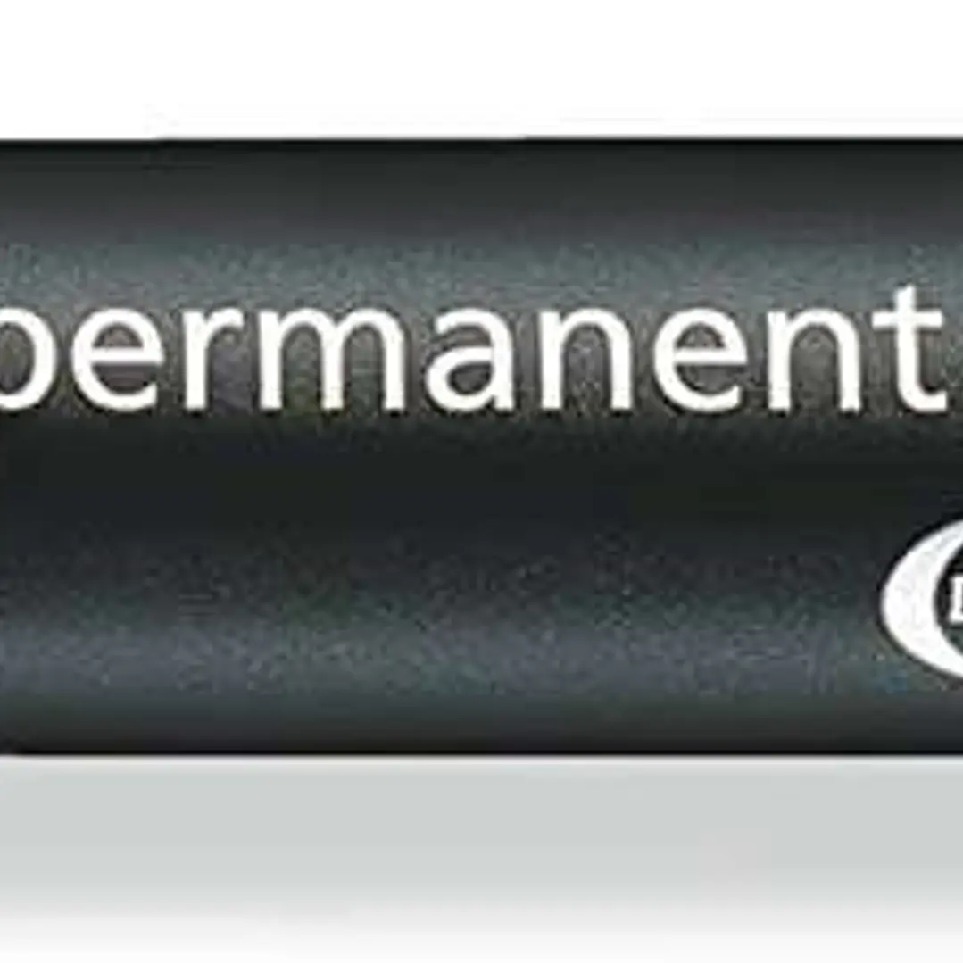 Staedtler Lumocolor 350 Rotulador Permanente - Punta Biselada 2-5mm aprox. - Tinta Base de Alcohol - Secado Rapido - Color Violeta 1