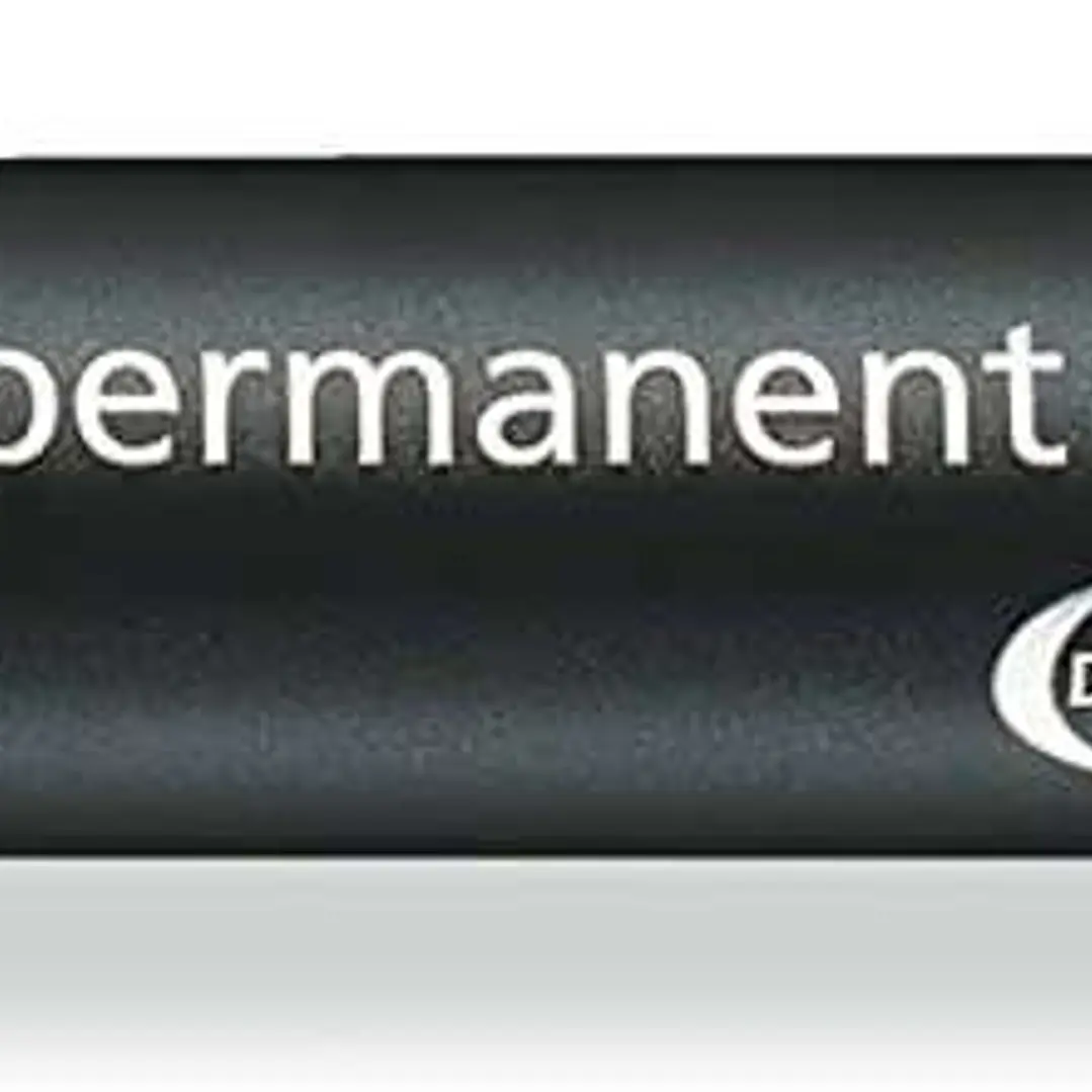 Staedtler Lumocolor 350 Rotulador Permanente - Punta Biselada 2-5mm aprox. - Tinta Base de Alcohol - Secado Rapido - Color Verde 1