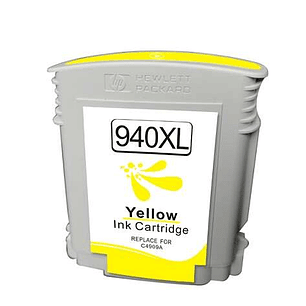 Generico HP 940XL Amarillo Cartucho de Tinta - Reemplaza C4909AE