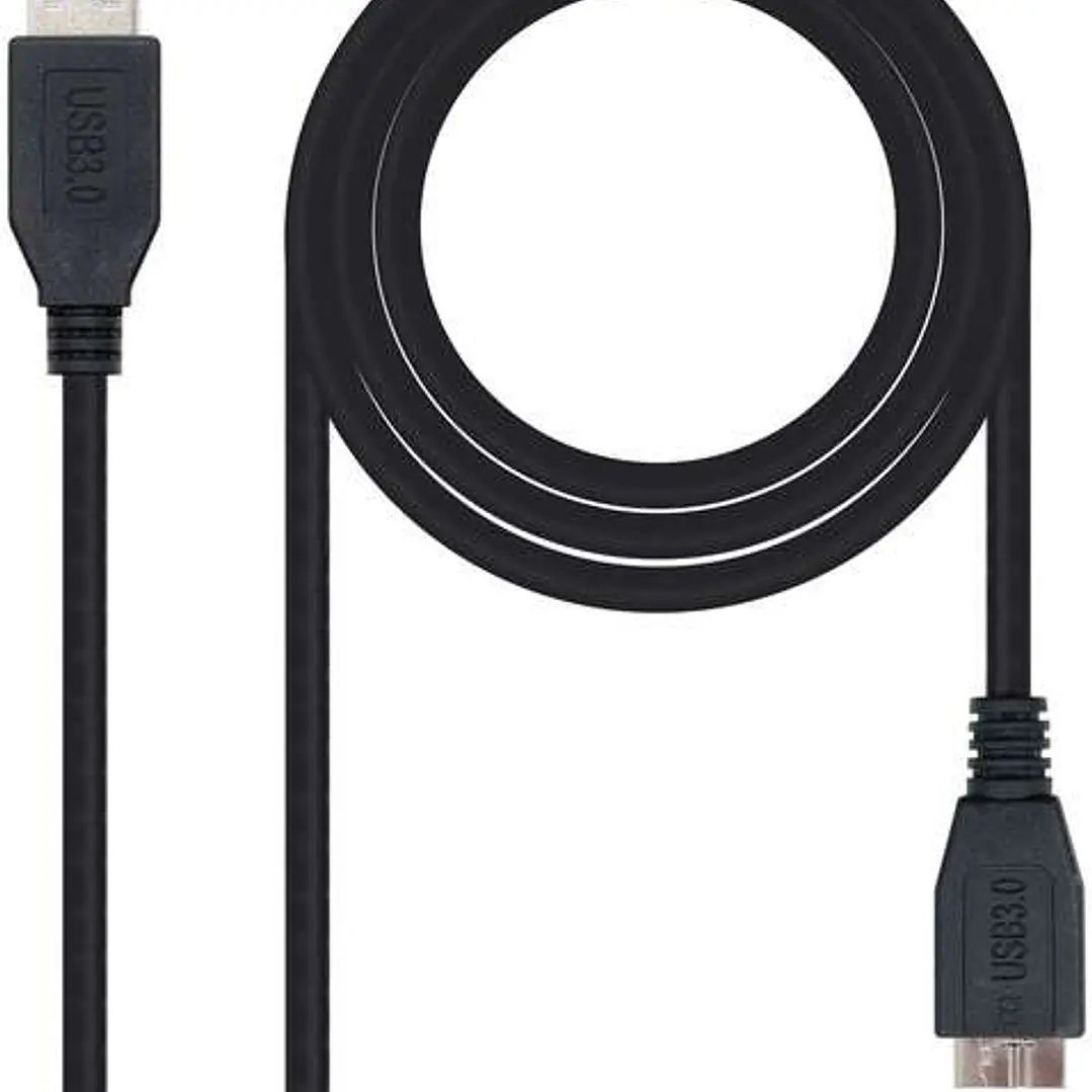 Nanocable Cable USB-A 3.0 Macho a Micro-USB 3.0 Macho 1m 1