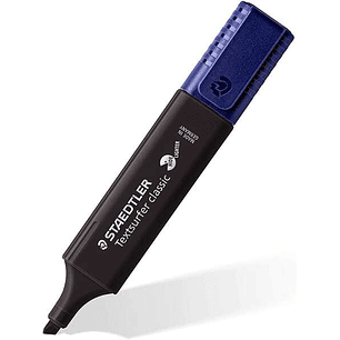 Staedtler Textsurfer Classic 364 Vintage Marcador Fluorescente - Punta Biselada - Trazo entre 1 - 5mm - Tinta con Base de Agua - Color Negro