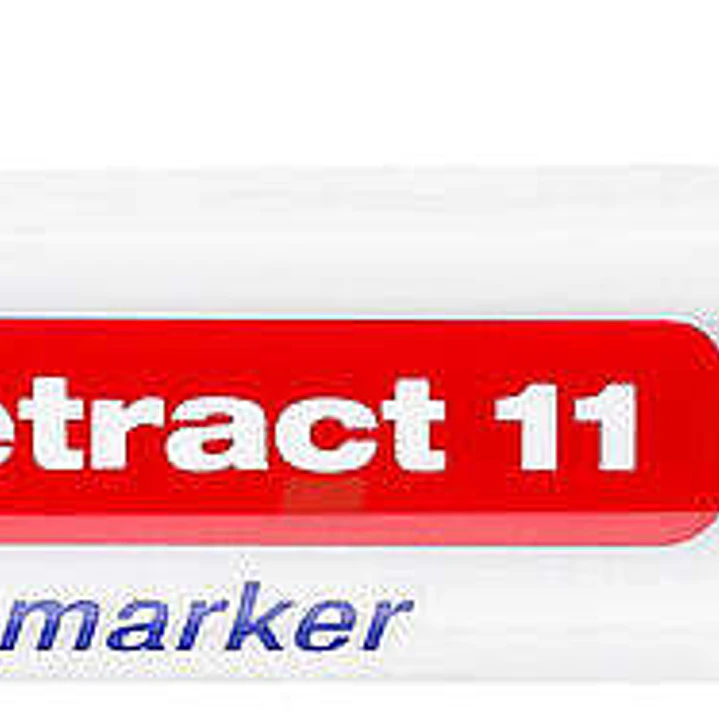 Edding Retract 11 Rotulador Permanente Retractil - Punta Redonda - Trazo entre 1.5 y 3mm - Recargable - Secado Rapido - Color Azul 1