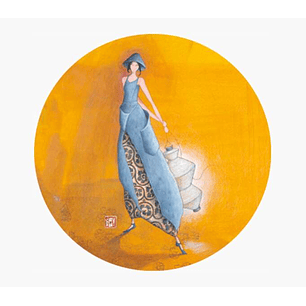 Pictura Gaëlle Boissonnard Iman Redondo - 56 mm - Impresas en Papel con Certificacion FSC