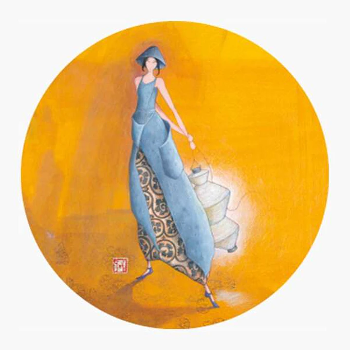 Pictura Gaëlle Boissonnard Iman Redondo - 56 mm - Impresas en Papel con Certificacion FSC 1