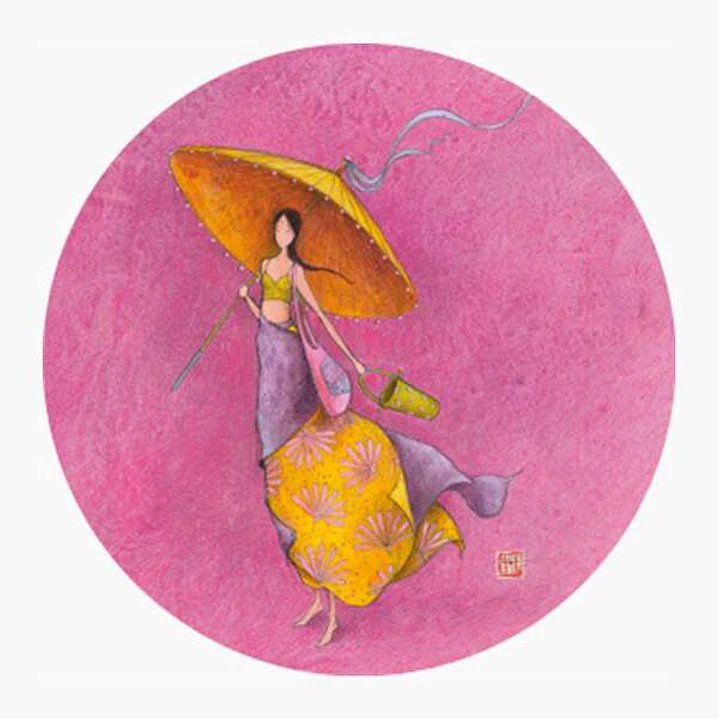 Pictura Gaëlle Boissonnard Iman Redondo - 56 mm - Impresas en Papel con Certificacion FSC 1