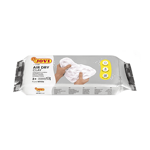 Jovi Air Dry Pasta para Modelar 500gr - Endurecible al Aire - Tacto Fresco - Facil de Moldear - Multi-Superficie - Secado en 24H - Acabado Fino - Colo