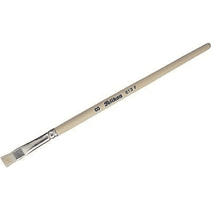 Pelikan Pincel Serie 613F N. 8 - Pelo Natural - para Colores Pastosos - Oleo, Acrilico y Tempera