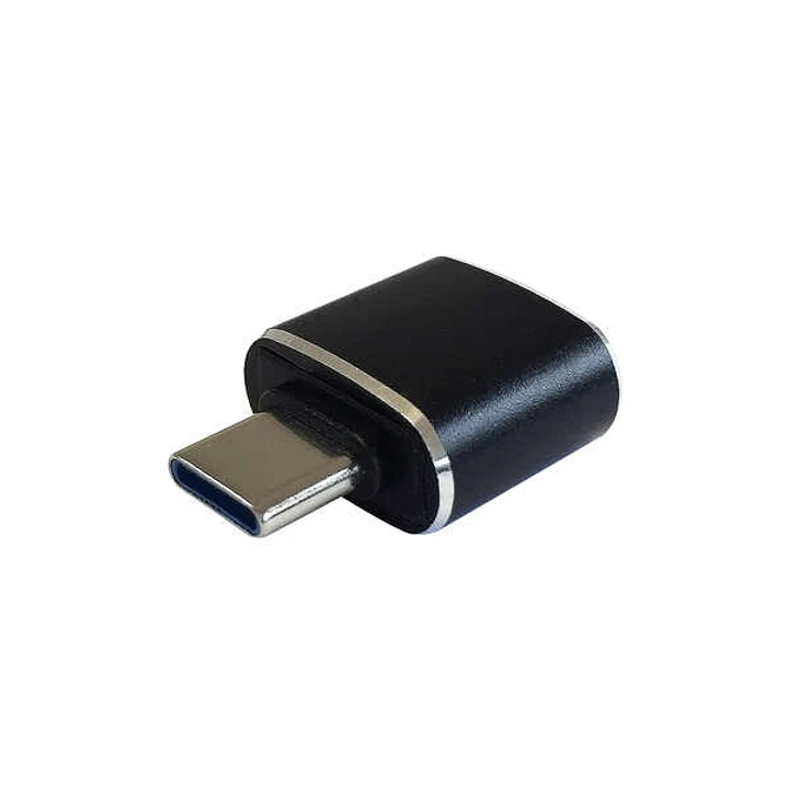 Aisens Mini Adaptador USB 3.1 Gen2 10Gbps 3A - Tipo USB-C/M-A/H - Color Negro 1