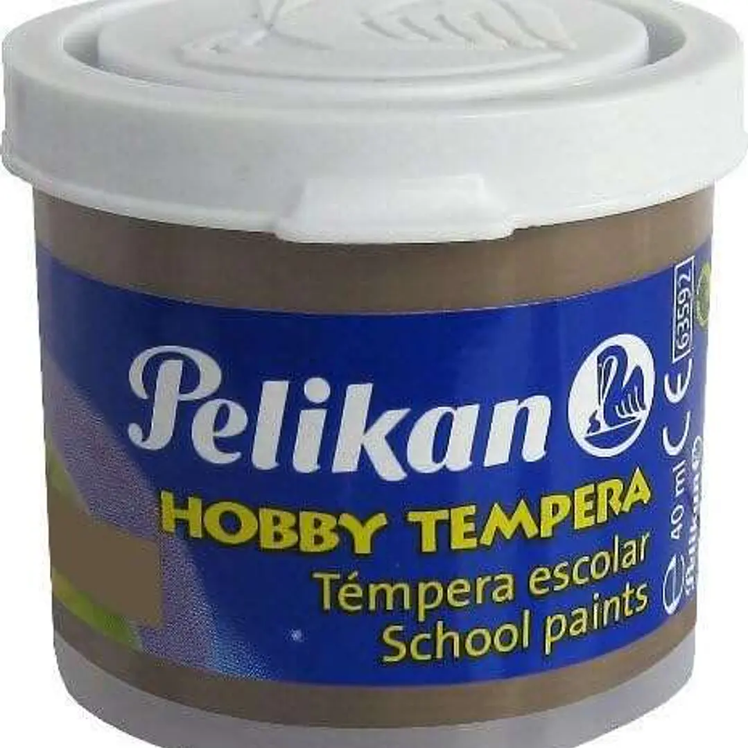 Pelikan Tempera Escolar Frasco 40ml - Facil de Lavar - Ideal para uso Escolar - Color Violeta 1