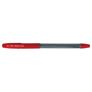 Pilot Boligrafo de Bola BPS-GP - Recargable - Punta Extra Ancha de 1.60mm - Trazo de 0.33mm - Color Rojo