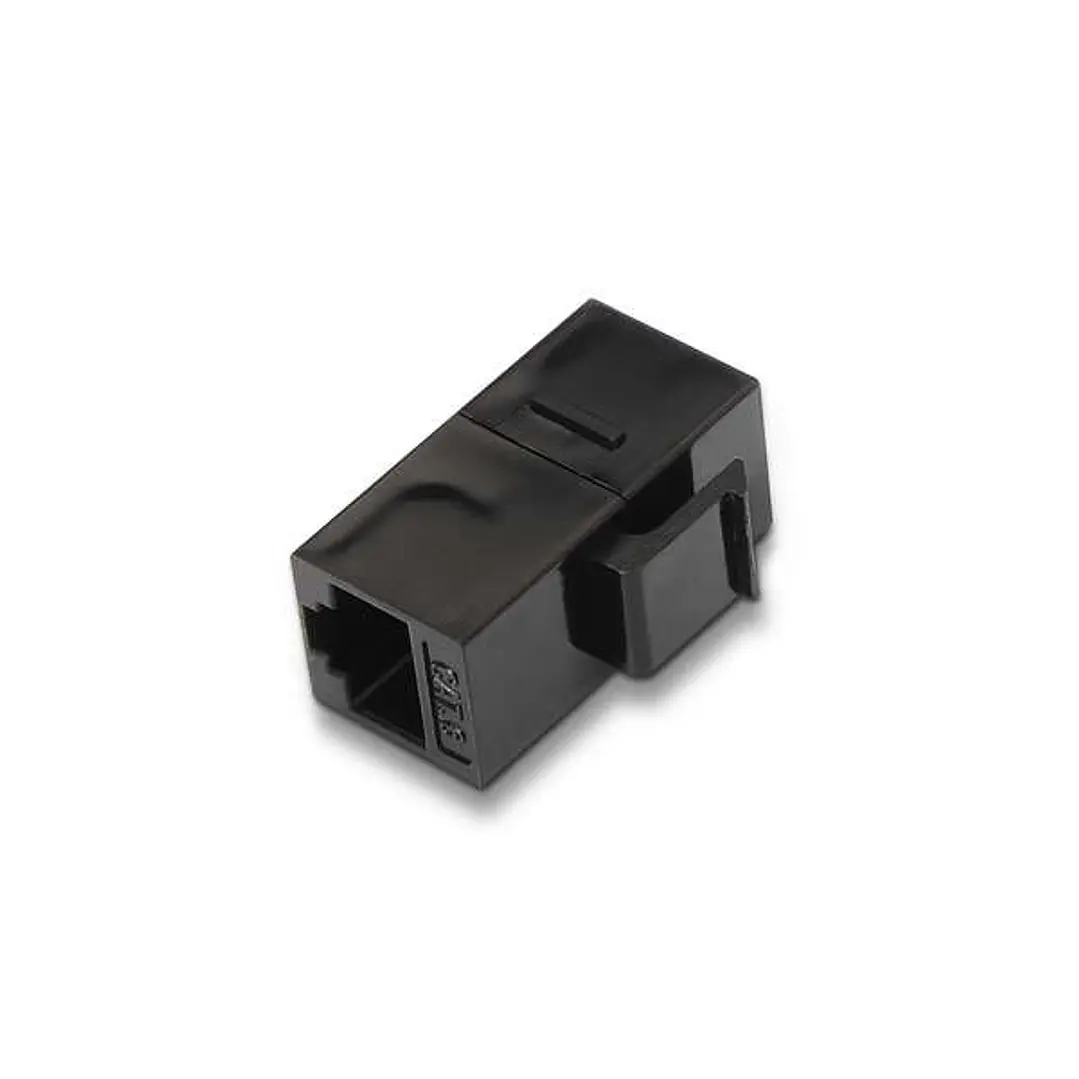 Aisens Empalme RJ45 Cat.6 UTP para Panel de Parcheo o Roseta - Color Negro 1