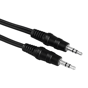 Hama Cable de Audio - Longitud 1.5m - Estereo - Jack 3.5mm Macho - Color Negro