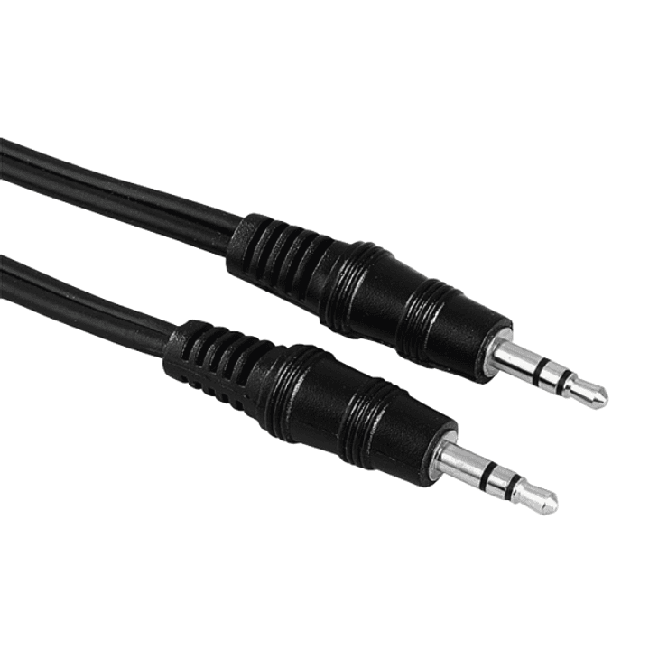 Hama Cable de Audio - Longitud 1.5m - Estereo - Jack 3.5mm Macho - Color Negro 1