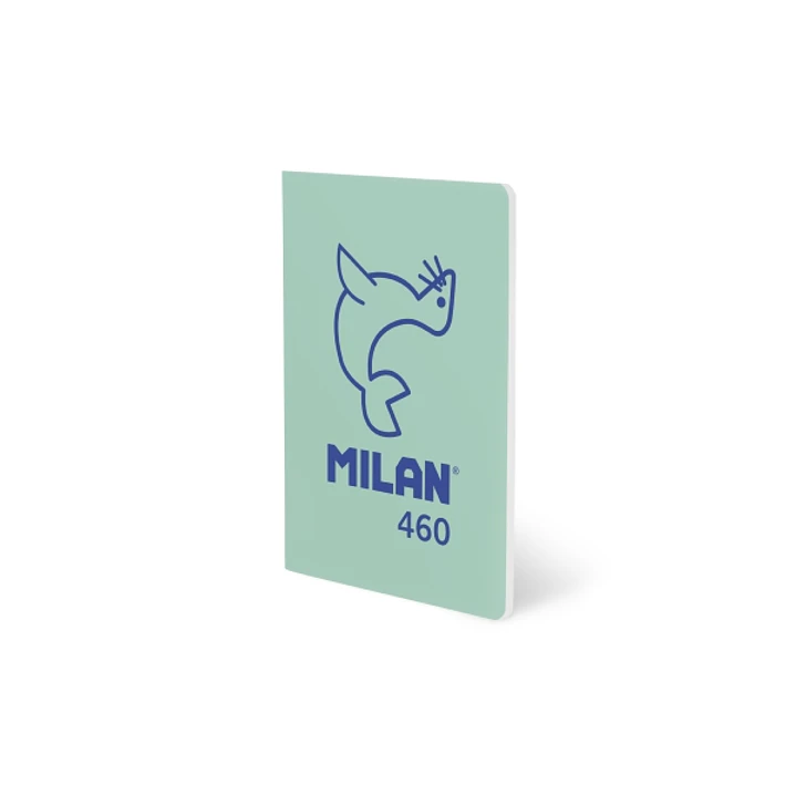 Milan 460 Since 1918 Libreta A5 Grapada - Papel a Lineas - 24 Hojas de 95g - Color Menta 1
