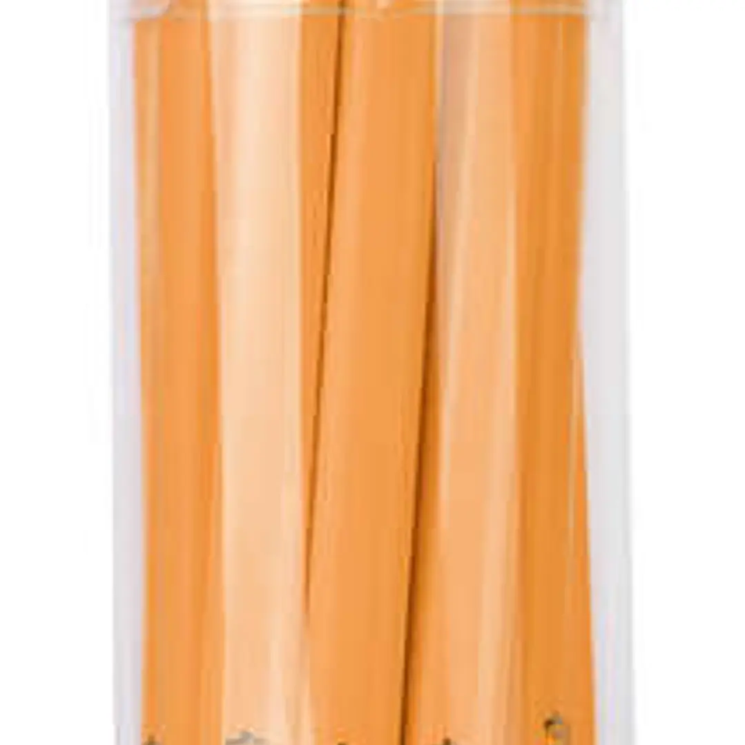 Apli Jumbo Fluor Lapiz Triangulares 5mm de Grosor - Mejor Sujecion y Mayor Cobertura - Color Naranja Fluor 1