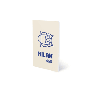 Milan 460 Since 1918 Libreta A5 Grapada - Hojas Blancas - 24 Hojas de 95g - Color Beige