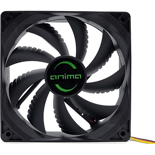 Tacens Anima AF8 Ventilador 80mm - Carcasa y Aspas Negras - Velocidad Max. 1800rpm