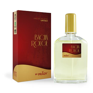 Prady Colonia Unisex Bacha Rouge - Frasco de 90 ml - Spray Pulverizador