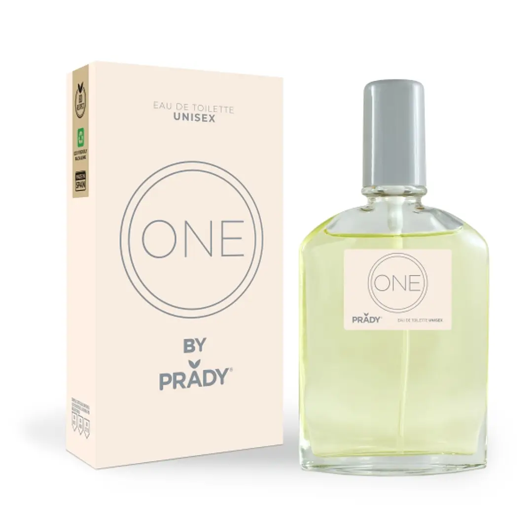 Prady Colonia Unisex One - Frasco de 90 ml - Spray Pulverizador 1