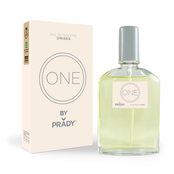 Prady Colonia Unisex One - Frasco de 90 ml - Spray Pulverizador 1