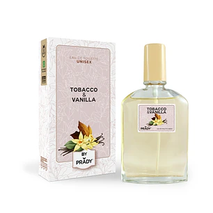 Prady Colonia Unisex Tobacco & Vanilla - Frasco de 90 ml - Spray Pulverizador