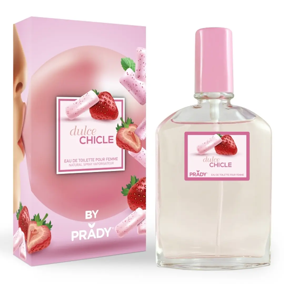 Prady Colonia Coleccion Frutales Dulce Chicle - Frasco de 90 ml - Spray Pulverizador 1