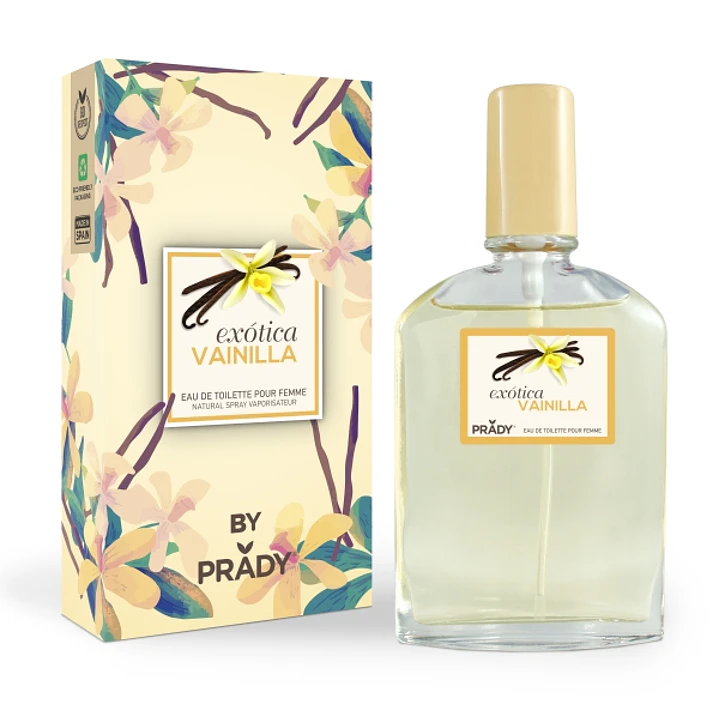 Prady Colonia Coleccion Frutales Exotica Vainilla - Frasco de 90 ml - Spray Pulverizador 1