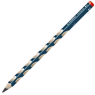 Stabilo Easygraph Lapiz de Grafito - Mina HB de 3.15mm - Diseño Ergonomico - Uso Diestro - Color Azul Petroleo