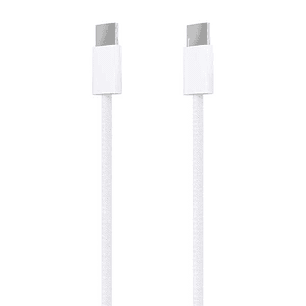 Aisens Cable USB 2.0 3A 60W Apple - Tipo USB-C/M-USB-C/M - 1.0m