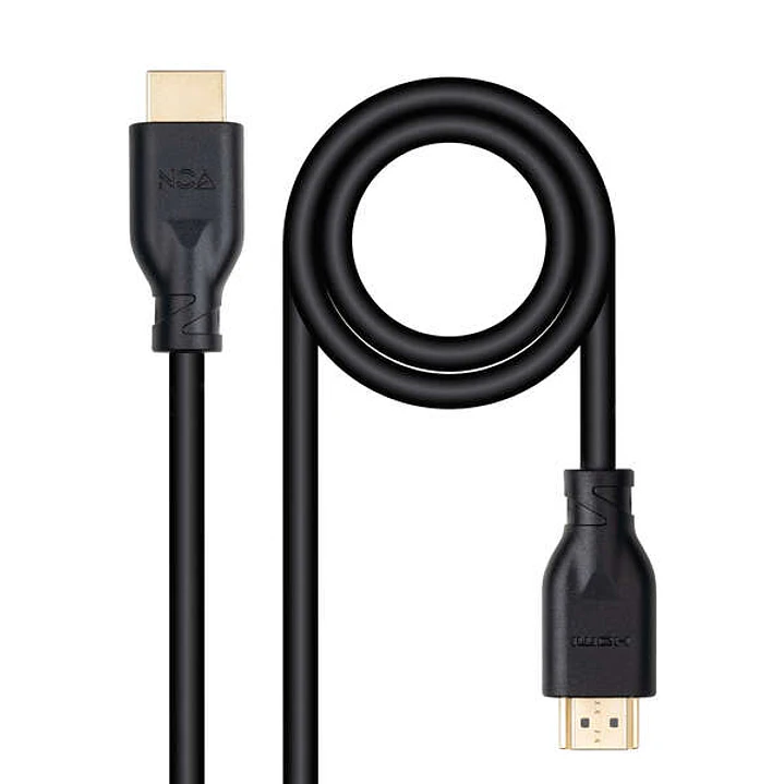 Nanocable Cable HDMI V2.0 4K@60Hz 18Gbps CCS 2m - Color Negro 1