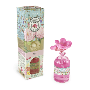 Prady Ambientador Magic Flower Rosas - Frasco de Cristal 100ml