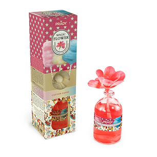 Prady Ambientador Magic Flower Cotton Candy - Frasco de Cristal 100ml