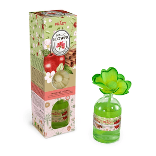 Prady Ambientador Magic Flower Manzana Canela - Frasco de Cristal 100ml