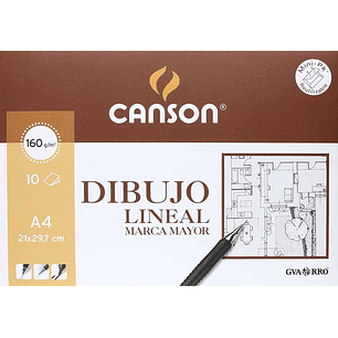 Canson Guarro Minipack de 10 Hojas - Marca Mayor - 21x29.7 - 160g - Color Blanco