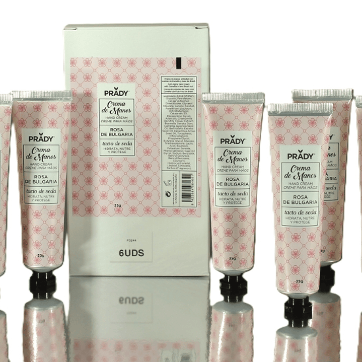 Prady Crema de Manos Rosa de Bulgaria - Tubo de 35g 1