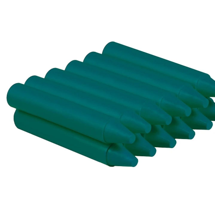 Jovi Estuche de 12 Ceras - No Manchan - No Huelen - Resistentes - Deslizan Bien - Faciles de Afilar - Desarrollan Motricidad Fina - Color Verde 1