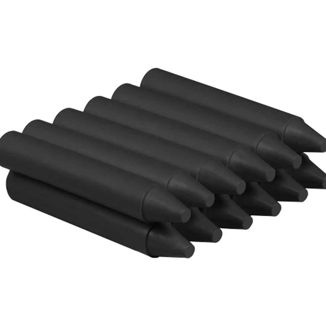 Jovi Estuche de 12 Ceras - No Manchan - No Huelen - Resistentes - Deslizan Bien - Faciles de Afilar - Desarrollan Motricidad Fina - Color Negro 1