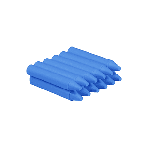 Jovi Estuche de 12 Ceras - No Manchan - No Huelen - Resistentes - Deslizan Bien - Faciles de Afilar - Desarrollan Motricidad Fina - Color Azul