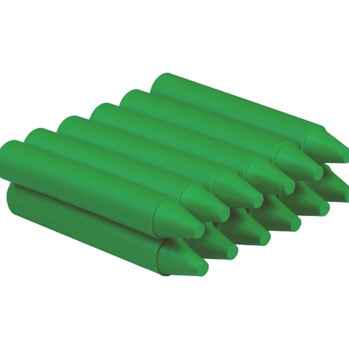 Jovi Estuche de 12 Ceras - No Manchan - sin Olor - Resistentes - Deslizan Bien - Faciles de Afilar - Desarrollan Motricidad Fina - Color Verde 1