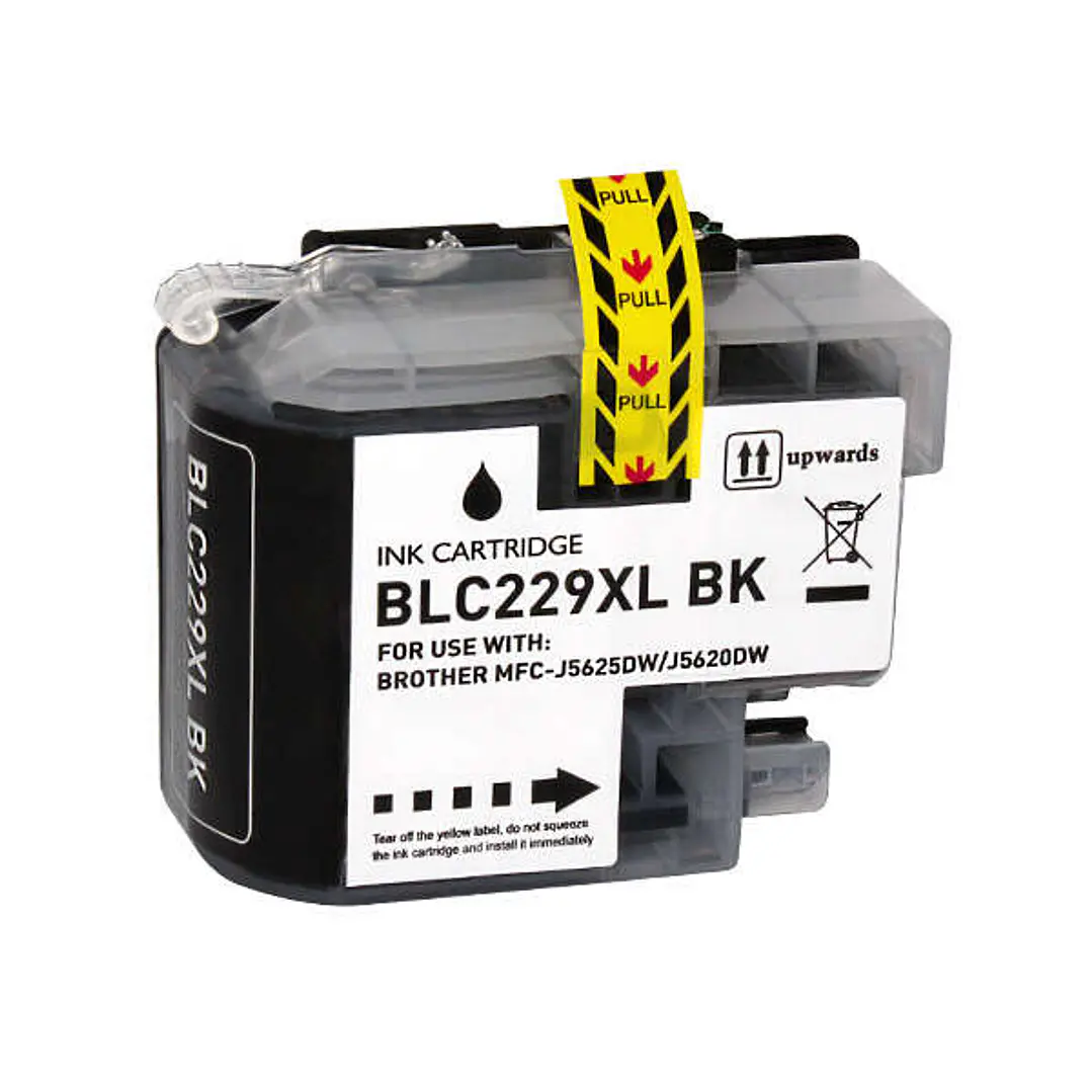 Brother LC229XL Negro Cartucho de Tinta Generico - Reemplaza LC229XLBK 1