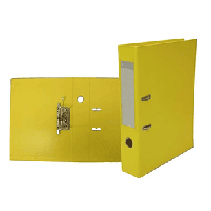 Bismark Archivador A-Z Formato Folio - PVC de Gran Resistencia - Tarjetero en el Lomo - Cartoneras Metalicas en el Borde Inferior - Mecanismo de Palan