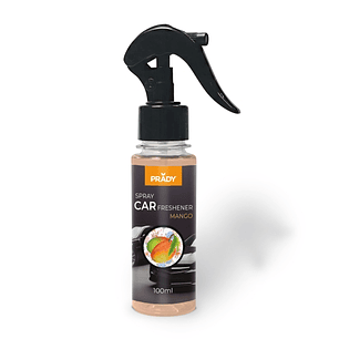 Prady Ambientador Coche Mango - Frasco de 100 ml - Spray Pulverizador