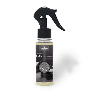 Prady Ambientador Coche Victorious - Frasco de 100 ml - Spray Pulverizador