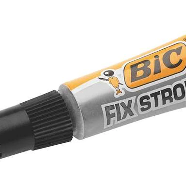 Bic Fix Strong Pegamento de Contacto Extra Fuerte 3gr - Uso en Madera, Plastico y Porcelana - No Gotea - Tapon Anti-Obstruccion (9017583) 1