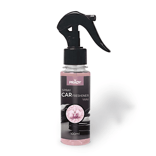 Prady Ambientador Coche Yani - Frasco de 100 ml - Spray Pulverizador